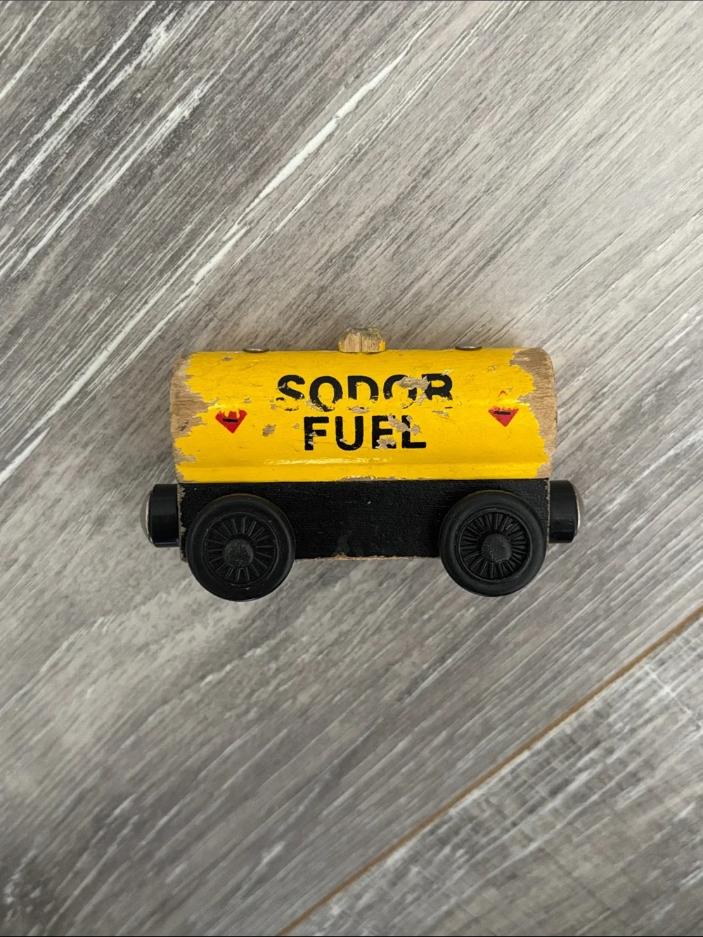 Wooden Weathered 2000 Sodor Fuel Car - Thomas & Friends
